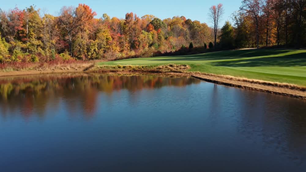 Course view from the Mountain Branch AI-assisted concept